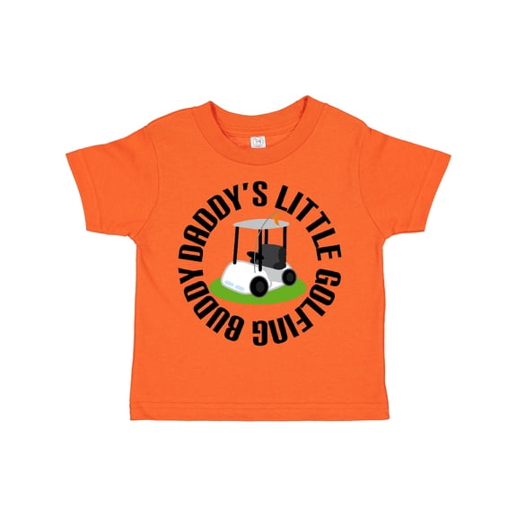 Inktastic Daddys Little Golfing Buddy Boys or Girls Toddler T-Shirt