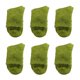 thumbnail image 1 of Sonducket 6 pares de calcetines, suministros de invierno, accesorios suaves para el hogar, calentador de pies de estilo japonés, medias de lana, Medias Verde, 1 of 6