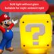 thumbnail image 4 of Laddningsbar Nattlampa Fyrkantig Kloss Skrivbord USB Induktions Nattlampa Block Kloss Bordslampa Passar För Super Mario, 4 of 4