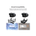 thumbnail image 3 of MONTECH HyperFlow Silent 360 Black – Ultra-Quiet AIO Liquid CPU Cooler, 3100RPM Pump, Triple Silent Fans, High-Efficiency Radiator for Superior Heat Dissipation, Intel & AMD Compatible,, 3 of 6
