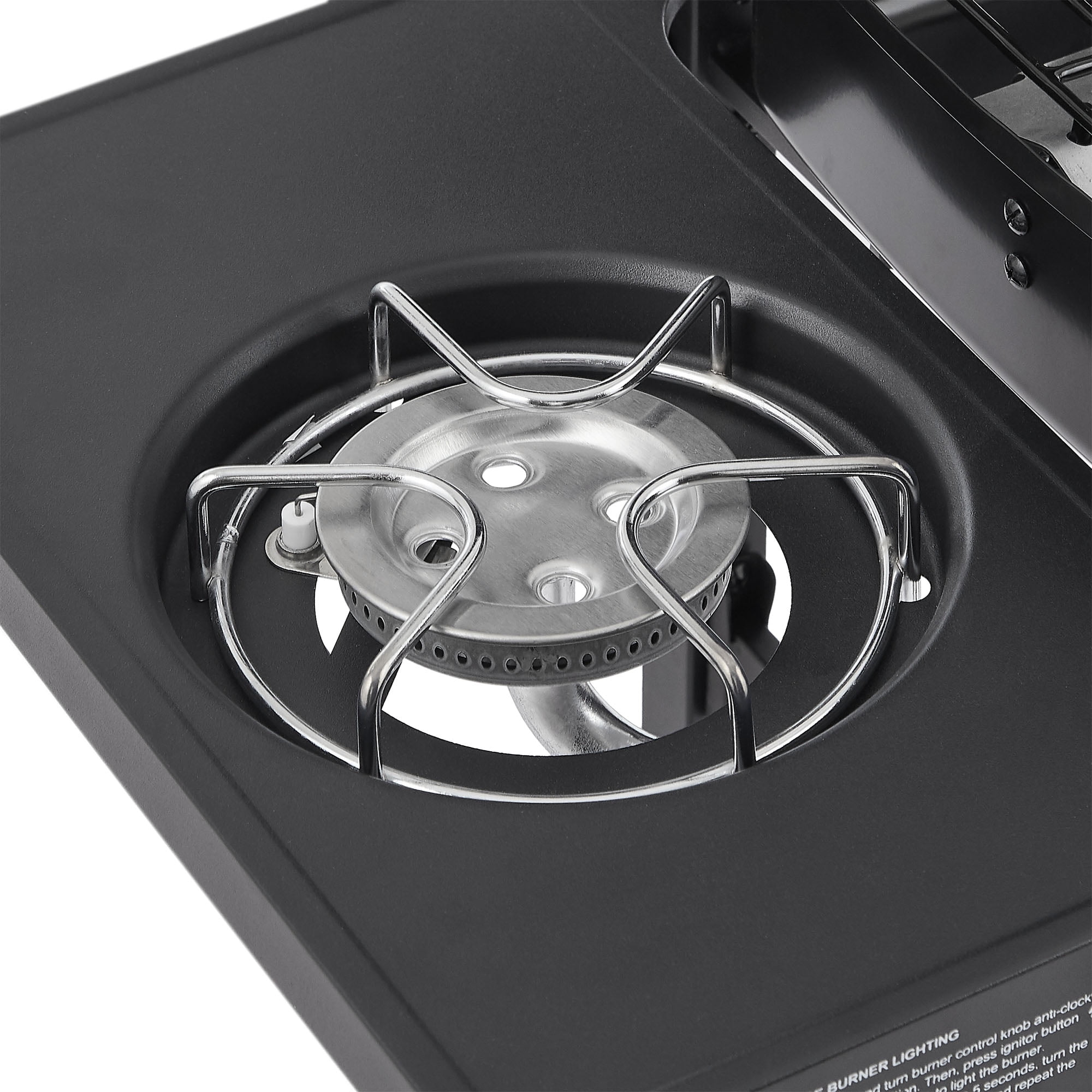 CQSXDA 2 Burner Propane Gas Grill With Side Burner Stainless Steel 24000 BTU Outdoor Barbecue Kitchen And Patio Cooking