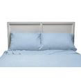 thumbnail image 2 of 300 Thread Count 100% Cotton 4-Piece King Sheet set in Cool Blue, 2 of 3