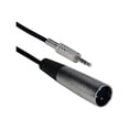 thumbnail image 3 of QVS 6ft XLR Male to 3.5mm Male Balanced Audio Cable, 3 of 5