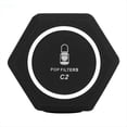 thumbnail image 3 of C2 Micrófono -Filter Protector el Viento Acústico para Estudios de Grabación Espuma Absorbente Sonido Bola Aislamiento Vocal, 3 of 5
