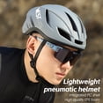 thumbnail image 2 of WEST BIKING Unisex Bike Helmet with Integrated LED Tail Light, Lightweight PC+EPS Construction, Adjustable Fit for Commuting, Mountain, and Road Cycling, Multiple Colors Available, 2 of 7