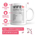 thumbnail image 5 of Coffee Mug for Wife - Gift for Women - Stocking Stuffer Ideas for Best Wife - Cute, 5 of 7