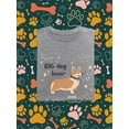 thumbnail image 3 of Big Dog Lover Corgi T-Shirt Men -Image by Shutterstock, Male Small, 3 of 4