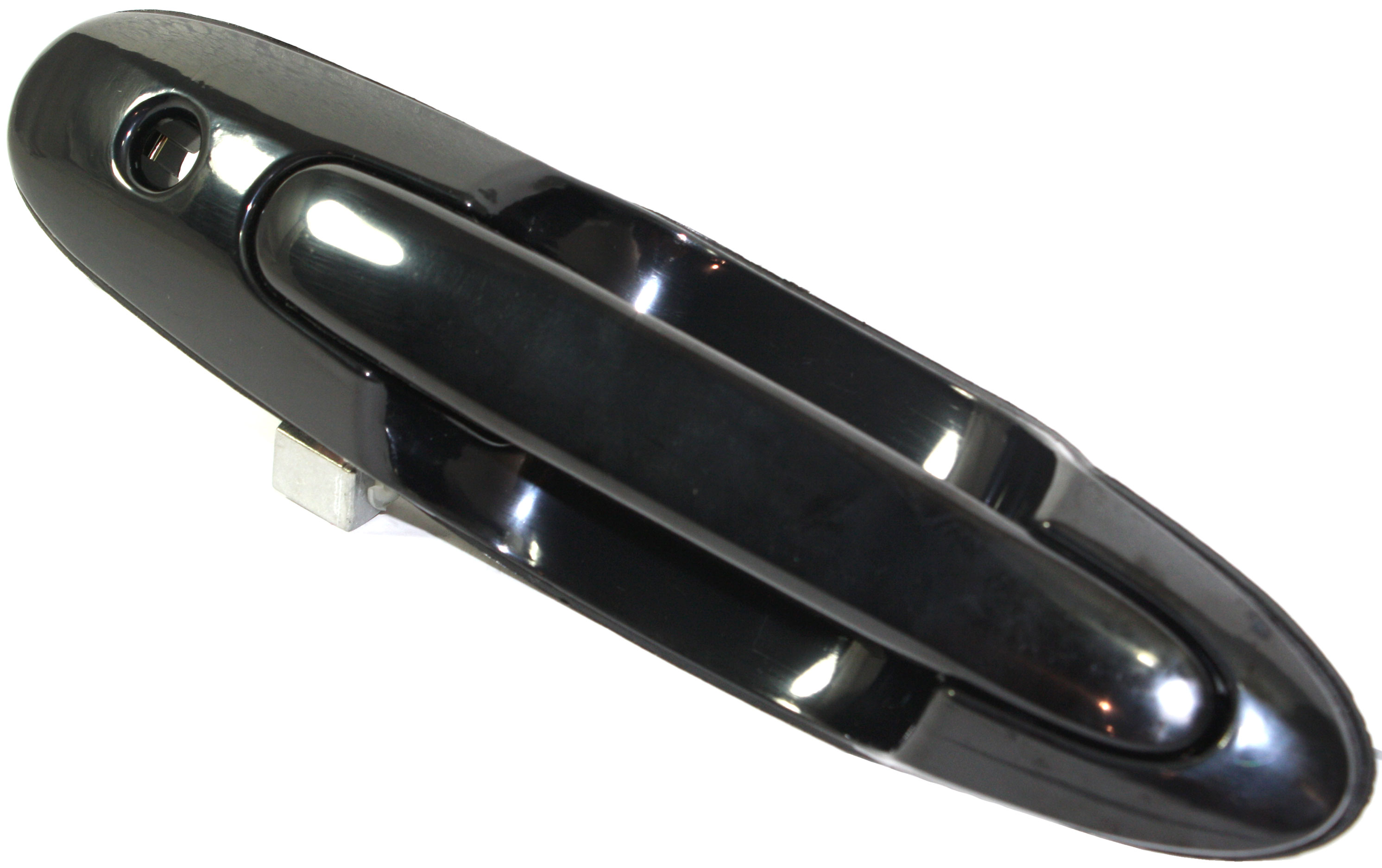 Evan-Fischer Pair Front Exterior Door Handles For 2000-2006 Mazda MPV - Primed Smooth Black