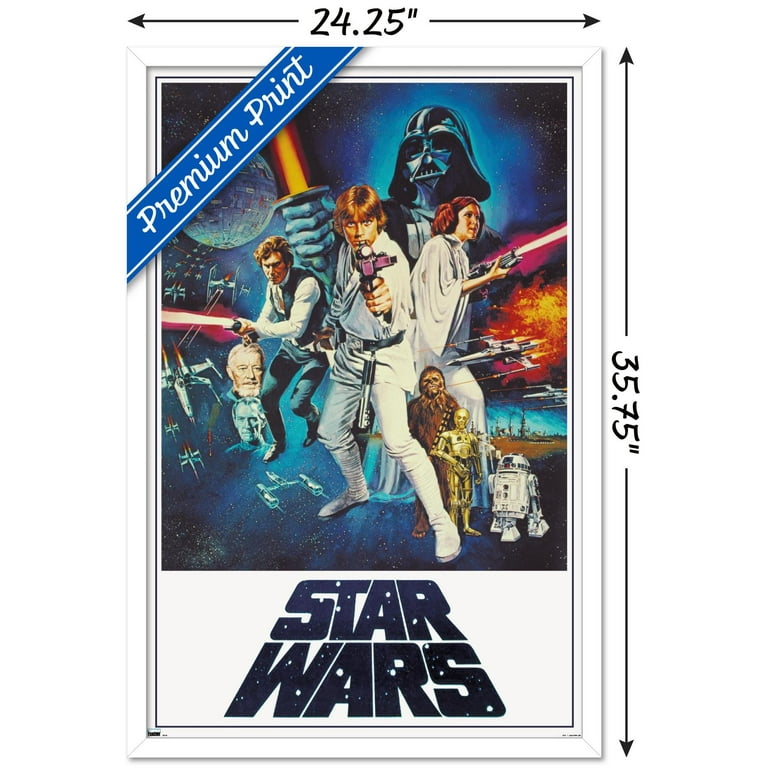 STAR WARS ポスター Star Wars: A New Hope - One Sheet (No Billing Block) Wall Poster