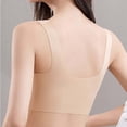 thumbnail image 4 of Squevariel Women Push Up Bra Solid Color Lightweight Bra Wireless Wide Strap Breathable Everyday Bra, 4 of 7