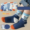 thumbnail image 2 of SHENGSI 5Pc Socks Baby Mid-Calf Socks Baby Floor Socks, 5Pc Socks Baby Mid Tube Socks Baby Floor Socks Spring Summer Boys and Girls Zodiac Socks, 2 of 9