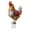 D, variant on Eolstice Christmas Chicken Ground Plug Decoration for Outdoor Garden, Farm & Yard Animals Themed Lawn Ornaments, for Seasonal Display & Celebration, Party Settings(C)