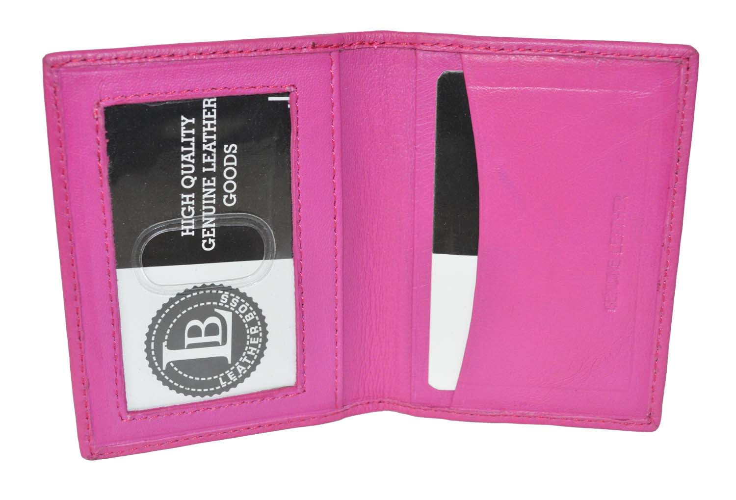 Genuine Leather ALL IN ONE Wallet Organizer Credit Card ID Holder Leatherboss 