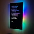 thumbnail image 5 of LED Affirmation Miroir Miroir Acrylique Miroir USB Miroir Inspiration Décor Polyvalent, 5 of 5