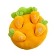 thumbnail image 4 of Juguete para perros de granja de zanahorias con forma de escondite, juguete de peluche para entrenar de los cachorros S, 4 of 8