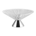 thumbnail image 3 of Frutero de cristal con patas, bandeja para frutas, cuenco con Pedestal moderno para encimera de cocina, cuenco de cristal decorativo para centro de Hoja Argenta, 3 of 9