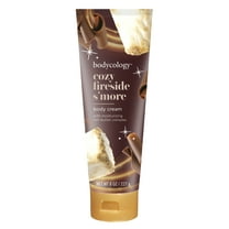 Bodycology Shea Butter Body Cream, Cozy Fireside S'more, 8 oz