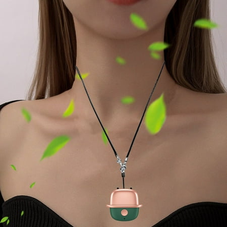 

Vxdvou Energy Efficient Mini Neck Ambient Purifier Portable Negative Ion Air Cleaner Compact Second-Hand Mist Remover