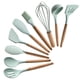 thumbnail image 1 of Kearding Espátula, cuchara para sopa, espumadera, batidor de huevos, olla antiadherente, utensilios de cocina, herramienta de cocina Cocina y Comedor juego de 9 piezas, 1 of 2