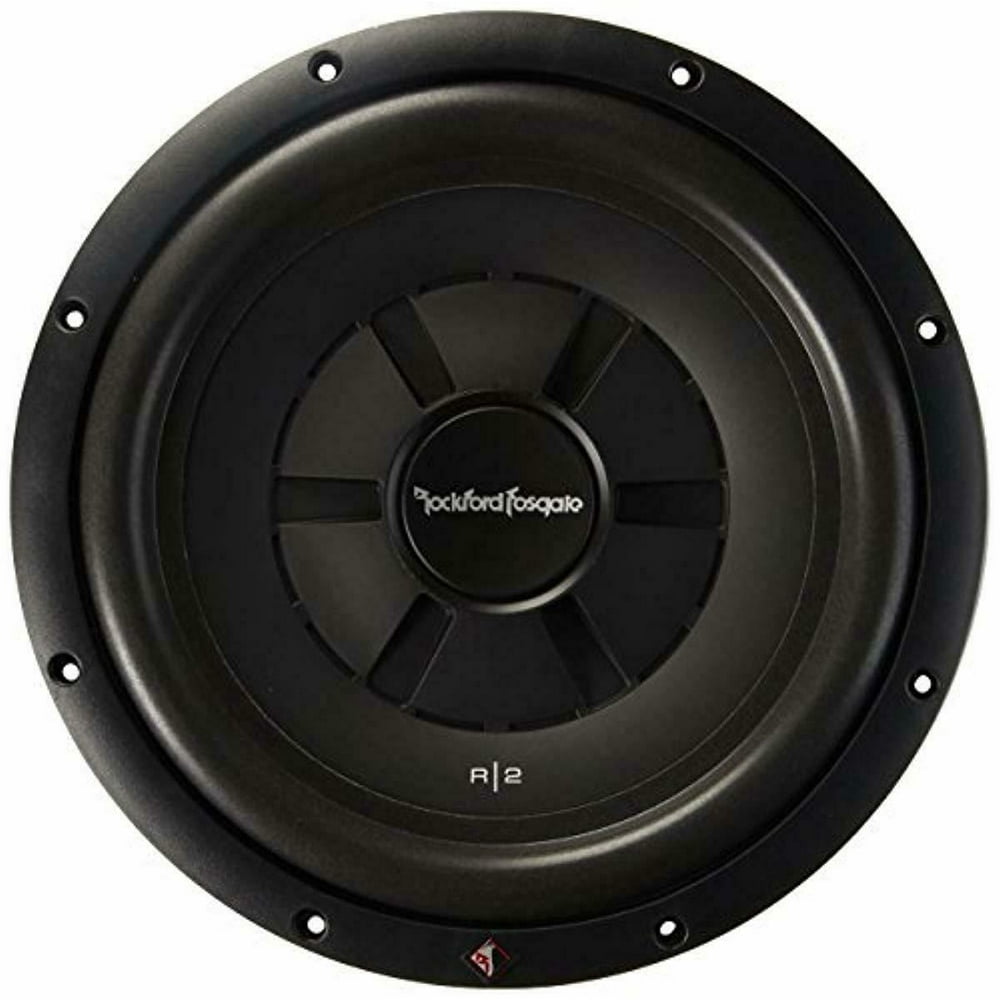 Rockford Fosgate R2 Ultra Shallow 12Inch 4 Ohm DVC Subwoofer Walmart