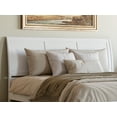 thumbnail image 6 of AFI Portland King Wood Platform Bed with Footboard and Twin XL Trundle, White, 6 of 14