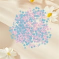 thumbnail image 5 of Michellecmm Christmas Heart Table Confetti Ornaments 100 PCs Paper Round and Snowflake Pattern Table Scattered Confetti Decoration, 5 of 7