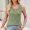 Green, variant on Solid Color Round Neck Casual Sleeveless Vest Shirt Women Sleeveless Sleeveless Tee Women Shirt Pack Nylon 4x Undershirt Beach Tops for Women plus Size Wardrobe Women Asymmetric Tunic Tops for Men