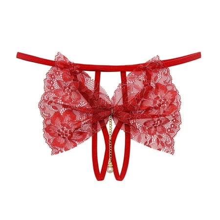 

Women Pearl G String Thong Underwear
