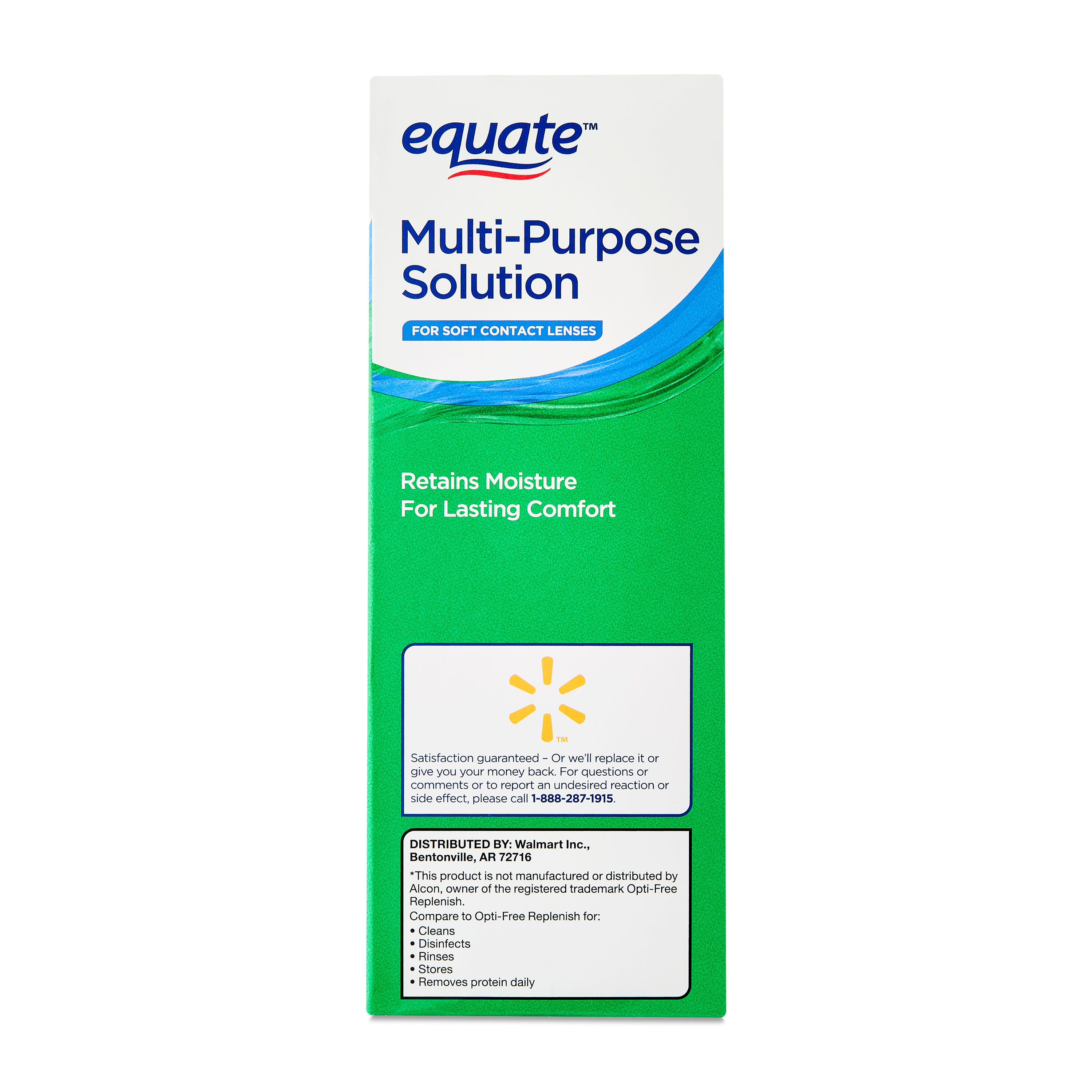 Equate Multi-Purpose Solution Twin Pack - 12 Fl Oz Each - Travel Size Contact Lens