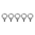 thumbnail image 1 of 5Pcs M8 Stainless Steel Lifting Ring Eye Bolt Heavy Duty Marine Grade Ring Screw Bolts, 1 of 5