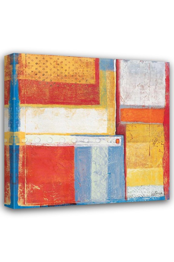 Susan Osborne 15x15 Gallery Wrapped Canvas Wall Art Titled - Spring Time I