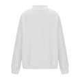 thumbnail image 4 of Tawop Sweatshirts for Women Women Casual Loose Turtleneck Long Sleeve Pullover Blouse Sweatshirt, 4 of 7