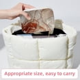 thumbnail image 6 of Marble Velvet Portable Storage Box with Removable Compartment - a Stylish Decorative Box, Bracelet Holder, and Jewelry Stand - Gift, 6 of 7