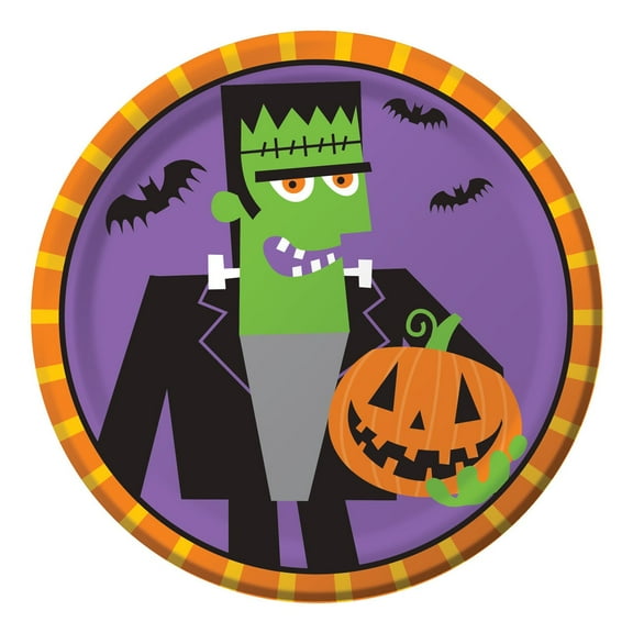 Creepy Characters Lunch Plates