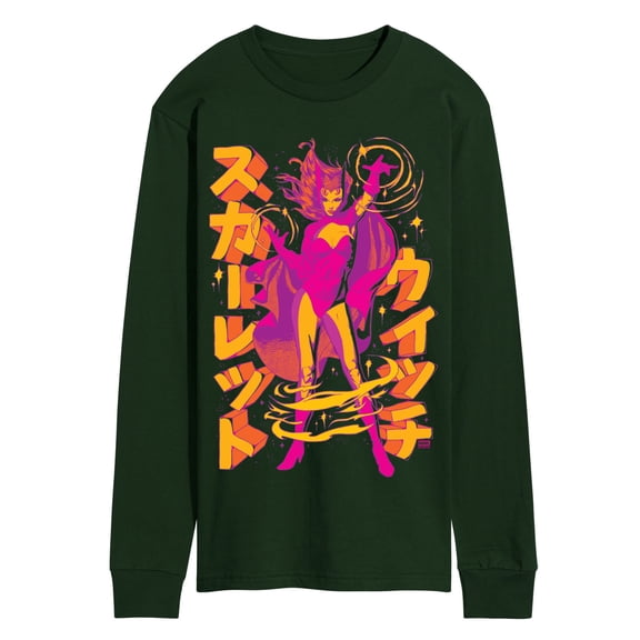 Marvel - Scarlet Manga - Men's Long Sleeve Graphic T-Shirt