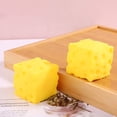 thumbnail image 5 of 3Pcs Yellow Squishy Cheese Block,Novelty Squeeze Cheese,Cheese Block Squishy,Squishy Cubes,Squishy Cheese Cube,1.6" Stress Balls for Adults, 5 of 16