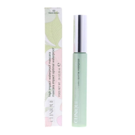 Clinique High Impact Waterproof Mascara - No.02 Black/Brown, 0.28 oz