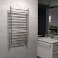 thumbnail image 5 of Amba RWHL-SB Radiant Large Straight Hardwired Wall Mounted Towel Warmer, Brushed, 5 of 6