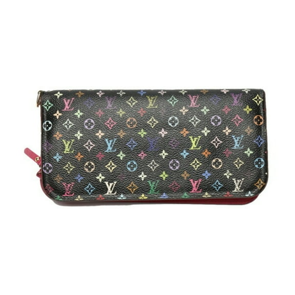 Pre-Owned LOUIS VUITTON Portefeuille Unsolit Monogram Multicolor Zippered Coin Purse M93754 Louis Vuitton Long Wallet LV (Good)