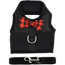 Bunny Kitten Harness No Pull Cat Leash Stylish Vest Harness, for Small Animal Adjustable Soft Breathable Walking Harness Set