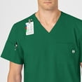 thumbnail image 6 of Wink W123 Men's V-Neck Scrub Top, Hunter, XL Womens, 6 of 6