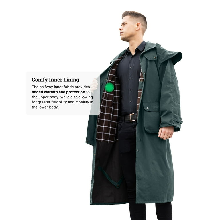 Duster coat with hood sale