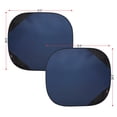 thumbnail image 3 of Genuine Dickies Navy Black Magic Foldable Auto Sunshade, 41302WDI, 3 of 9