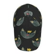 thumbnail image 4 of Disketp Faces Of The Cat Print Baseball Caps For Outdoor Sports Fashion Casual Outdoor Caps Men Women, 4 of 9