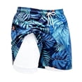 thumbnail image 4 of Venzia Men Big and Tall Swim Trunks, Bathing Suit Boardshorts, 4 of 4
