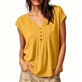 thumbnail image 2 of Sheghy Cotton Tank Top Women 100%Cotton Linen Blend Sleeveless Tee, Casual Fashion Summer Tank Top Yellow XXL, 2 of 9