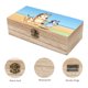 thumbnail image 3 of Bluey Caja Organizadora de Madera Rústica - Caja Decorativa Multifuncional para Escritorio, Hogar, Oficina, Joyas y Manualidades, 3 of 6
