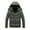 Z001Army Green, variant on BADHUB Mens Jackets Clearance Mens Winter Coats with Hood Men down Men's Casual Jacket Winter Warm Padded Cotton Hooded Coat Men Trendy Puffer Jacket