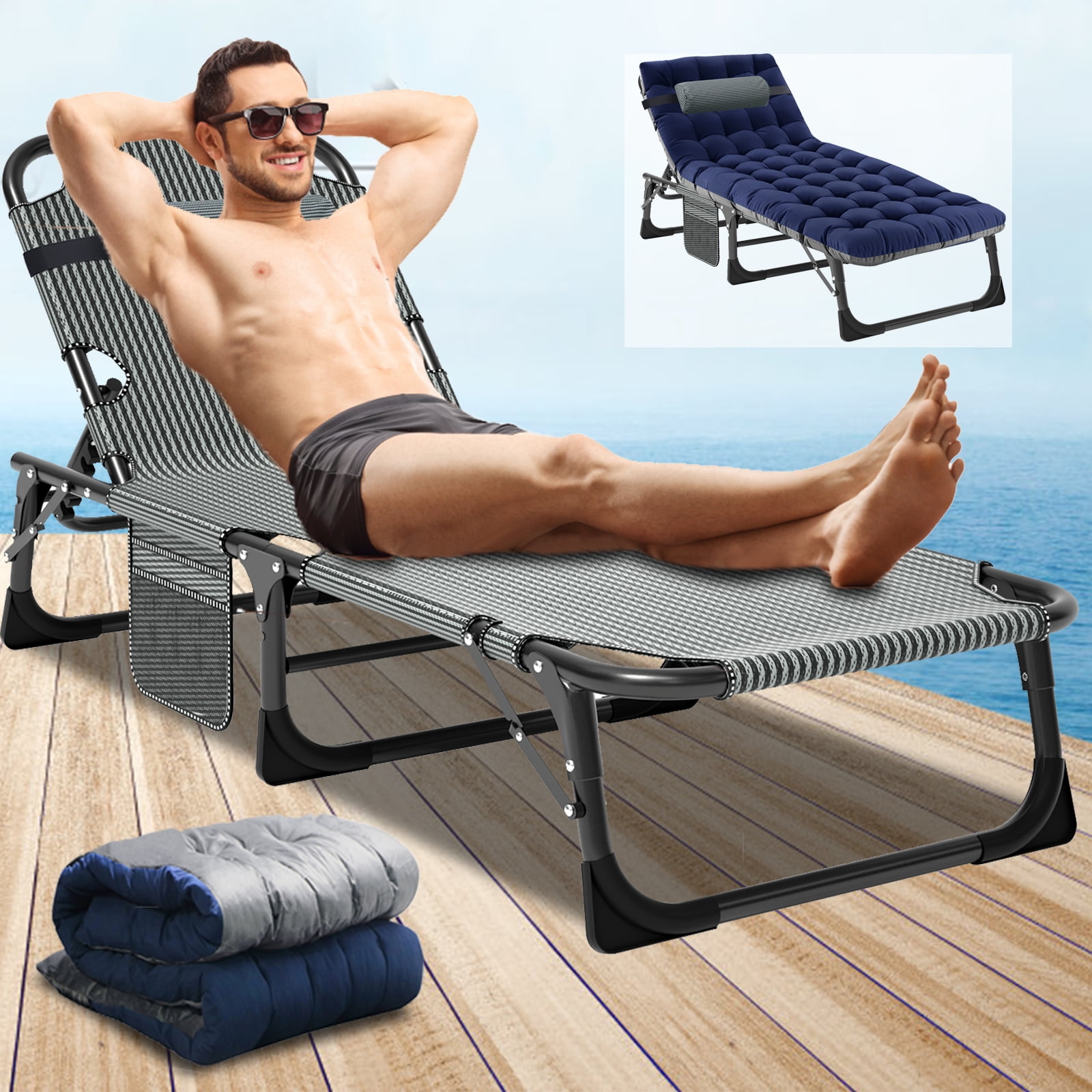 Outdoor laying out chairs sale