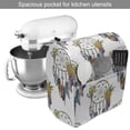 thumbnail image 2 of Dreamcatcher Stand Mixer Cover, Meshed Loop Bird Feathers Floral Ornaments Tribal Rhythmic Print, Kitchen Appliance Organizer Bag Cover with Pockets, 5 Quarts, Multicolor, by Ambesonne, 2 of 4